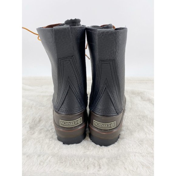 Schnees Black Buffalo Mens Boots Sz 11 
